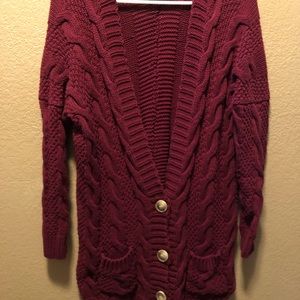 Agnes & Dora Cable Knit Cardigan